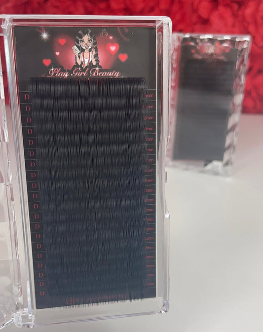 c curl lash trays
